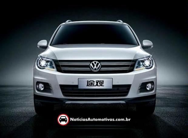 Volkswagen Tiguan com facelift aparece no Guangzhou Auto Show volkswagen tiguan china 2 Volkswagen Tiguan com facelift aparece no Guangzhou Auto Show