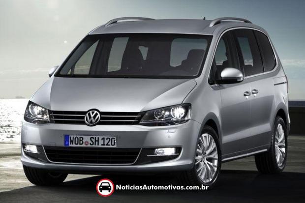Cara de um, focinho.... de outro volkswagen sharan 2011 1 Cara de um, focinho.... de outro