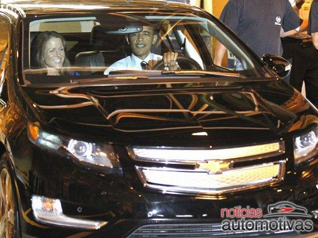 volt obama EUA: Frota do governo comprará só carros ecológicos a partir de 2015