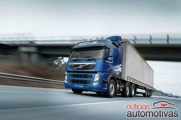 volvo metano diesel Volvo lança caminhão flex metano diesel na Europa