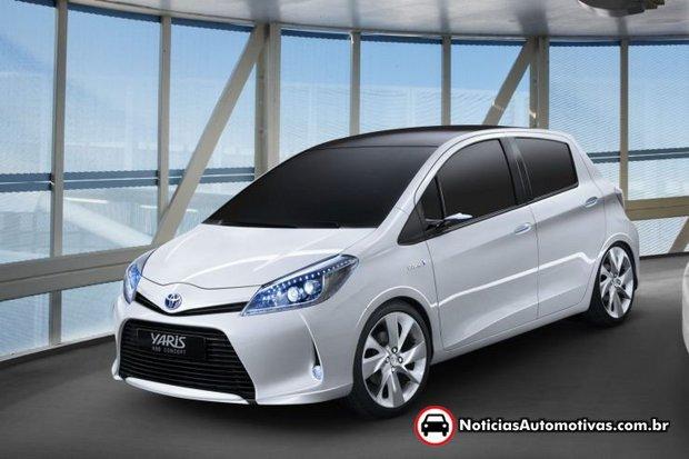 yaris hsd concept 4 Toyota Yaris Hybrid é confirmado para o Salão de Genebra