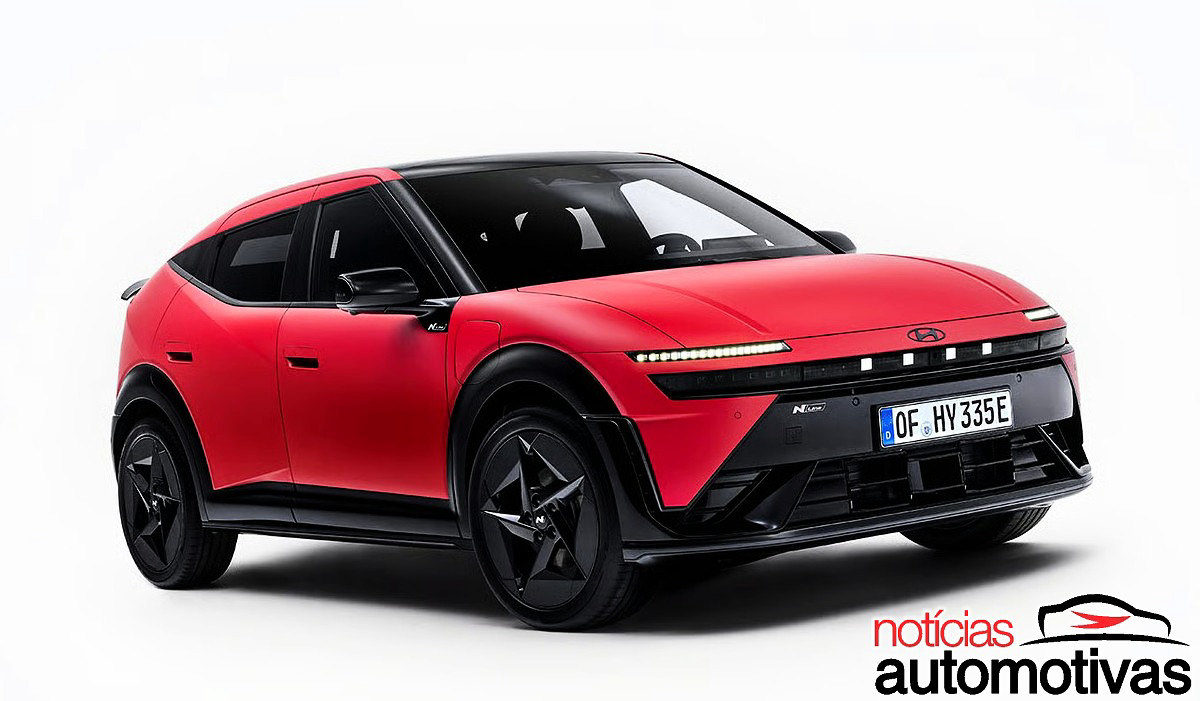 Com estilo inspirado no Ioniq 6, novo Hyundai Ioniq 3 surge como uma releitura elétrica do polêmico Veloster