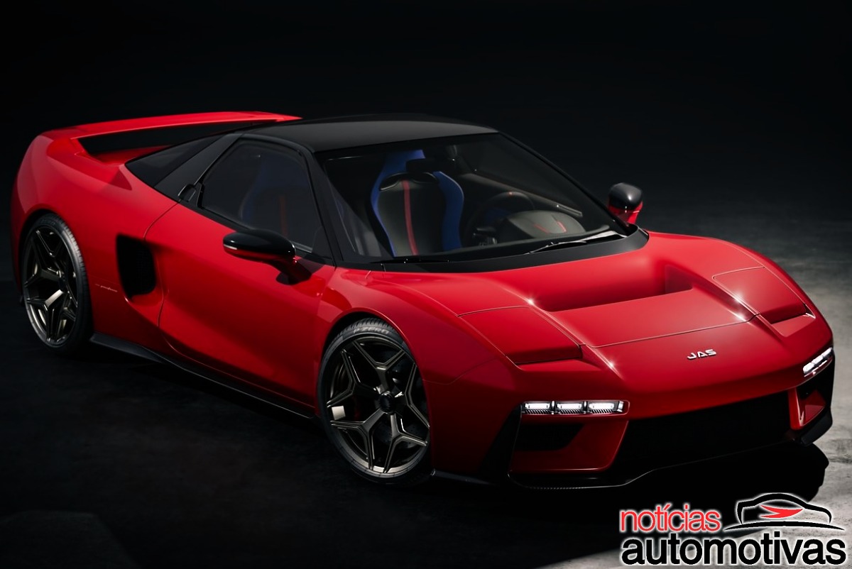 Inspirado no icônico Honda NSX, JAS Tensei ganha vida em Milão para resgatar o clássico criado com ajuda de Ayrton Senna