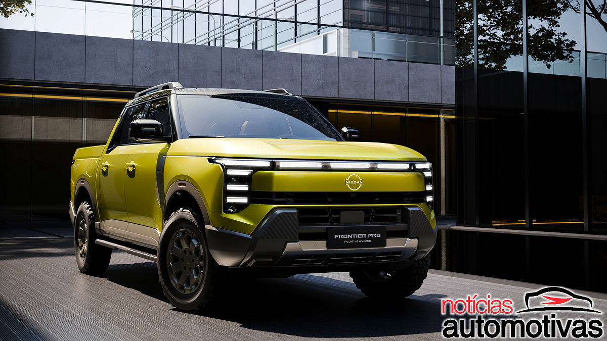 Feita na China, Nissan Frontier Pro plug-in hybrid será exportada para mercado globais; produto também deve chegar ao Brasil