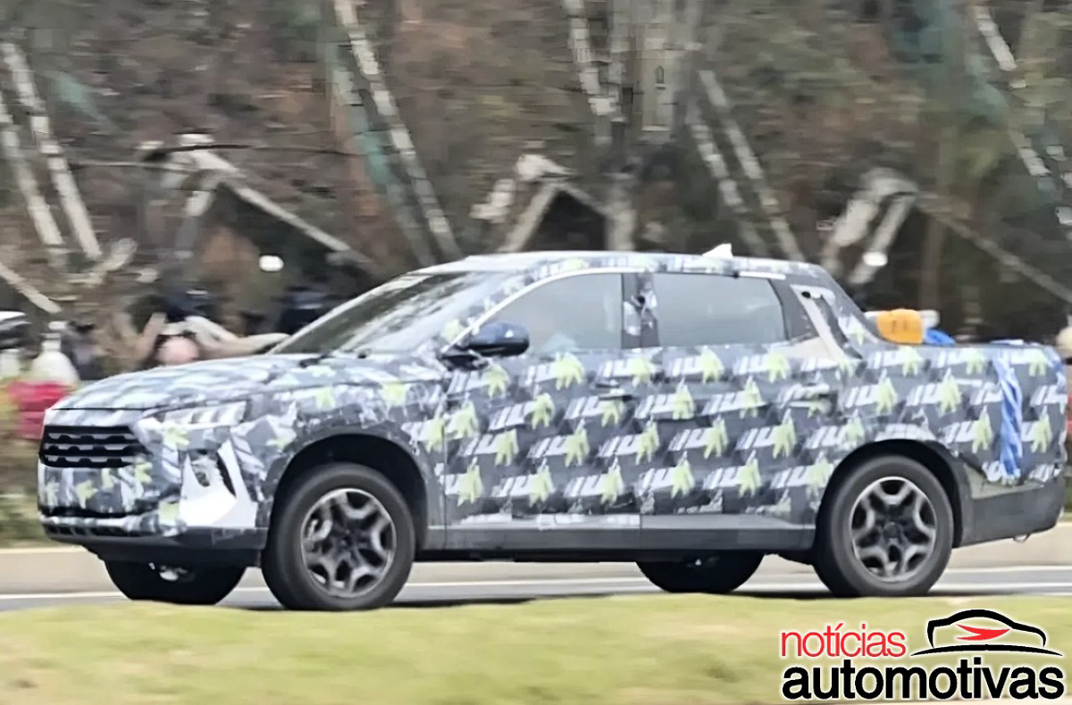 A BYD quer uma picape “nacional” para acabar com Toro e Rampage, mas o que apareceu na China indica que a marca está armando dois ataques ao mesmo tempo