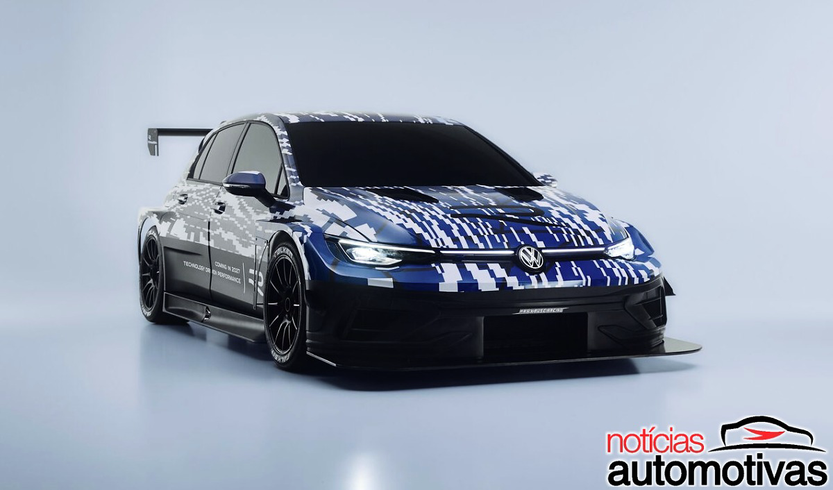 Esse Golf não anda nas ruas: Variante R do hatch médio da Volkswagen foi criada para as 24 Horas de Nürburgring, mas só do próximo ano