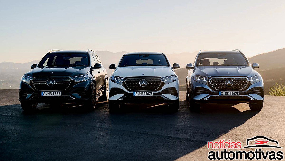 Nos novos GLE e GLS, a Mercedes aposta em conforto high-tech e leva a suspensão Airmatic e E-Active Body Control para a nuvem para “ler” lombadas