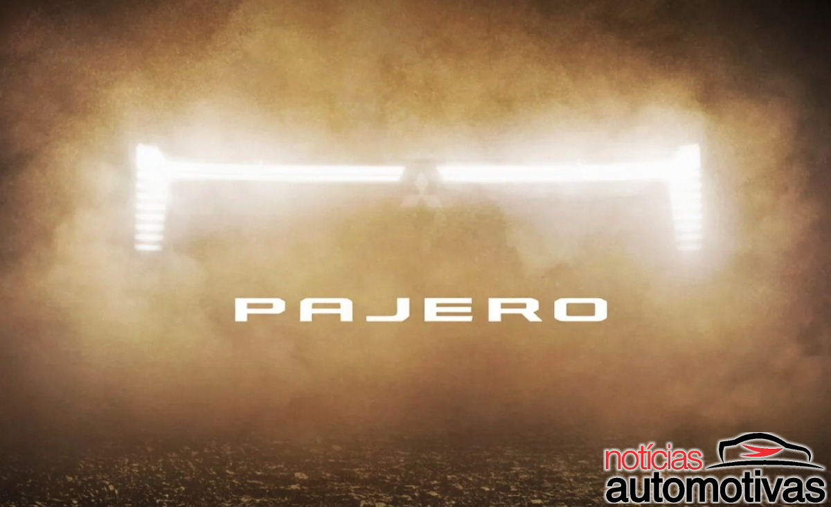 Mitsubishi ressuscita o Pajero e promete um 4×4 de verdade para enfrentar o Land Cruiser, mas o teaser novo já levanta dúvidas sobre o design final