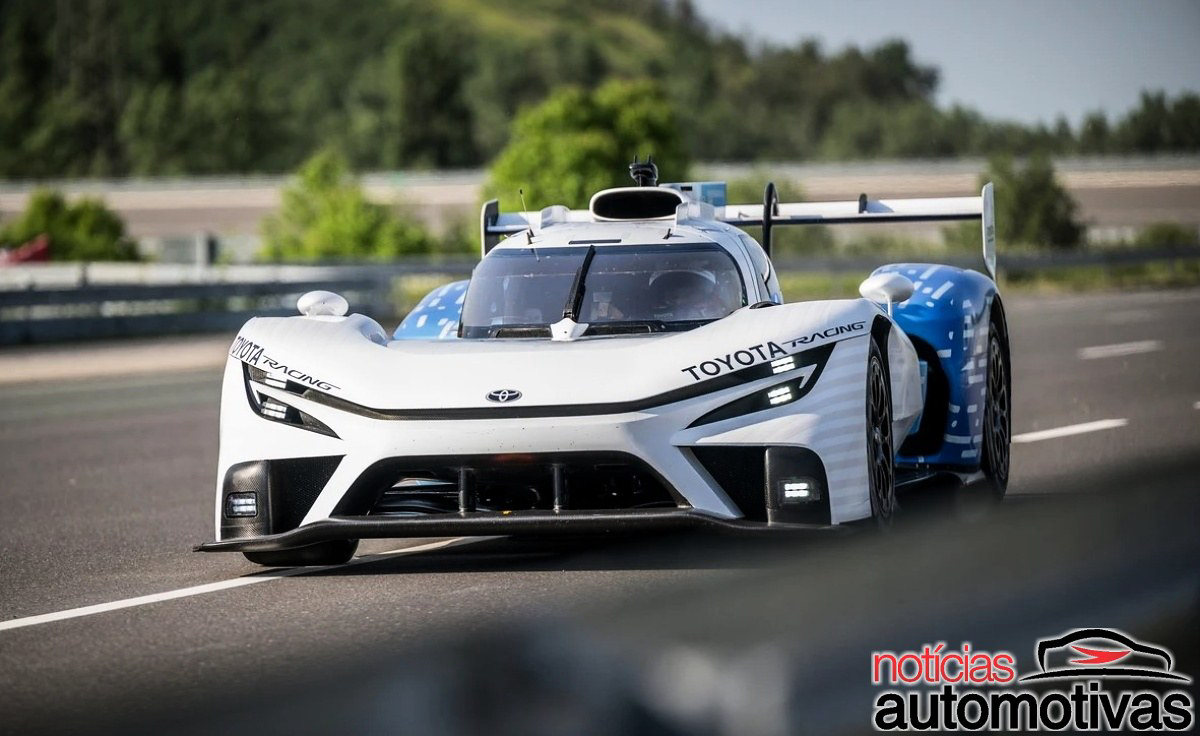 Antes das 24 Horas de Le Mans, Toyota leva à pista o protótipo TR LH2 e aposta em hidrogênio líquido queimado em motor a combustão