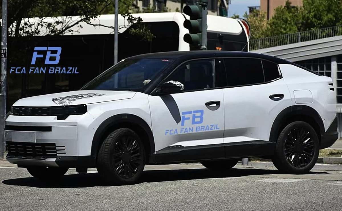 O novo Fiat Grizzly Fastback terá elétrico, híbrido e gasolina na Europa; no Brasil, o sucessor do Fastback deve focar em flex e híbrido leve