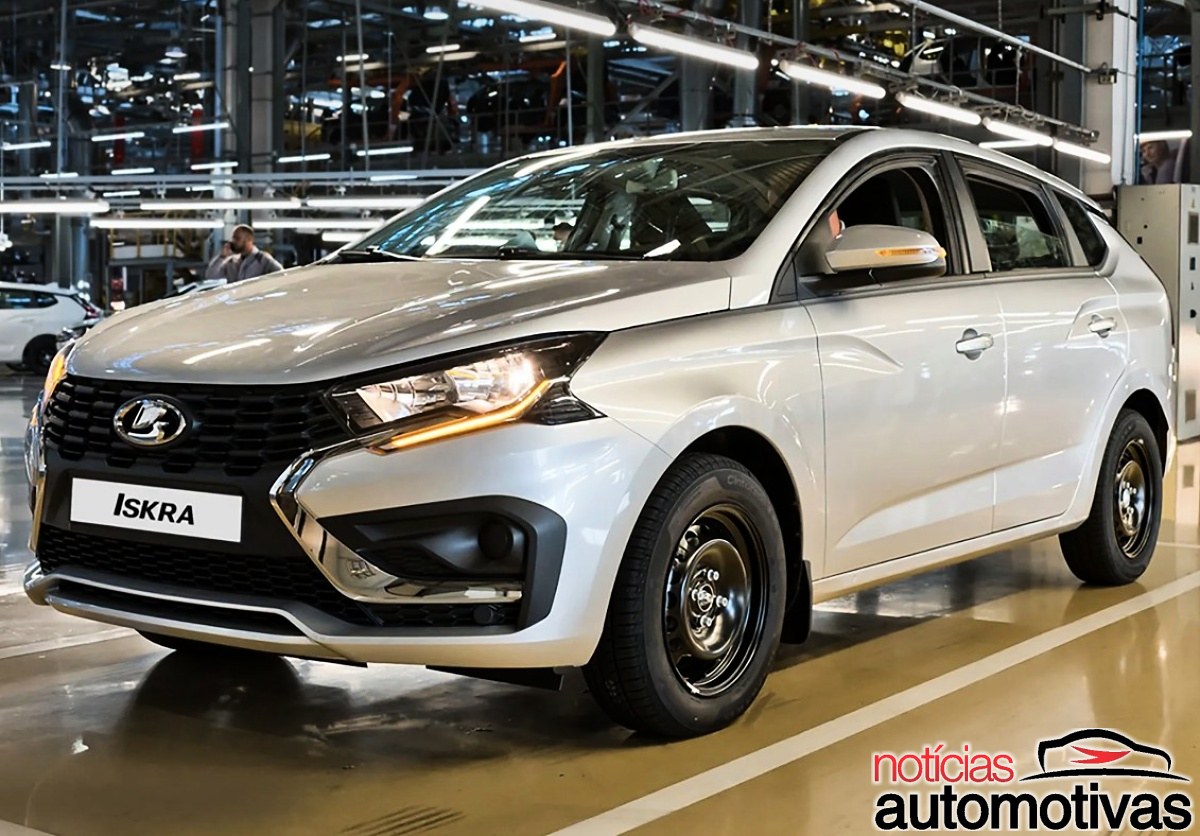 Peruas simples ainda tem seu espaço: Lada Iskra SW Drive combina rodas de aço, ar-condicionado e central de 8 polegadas