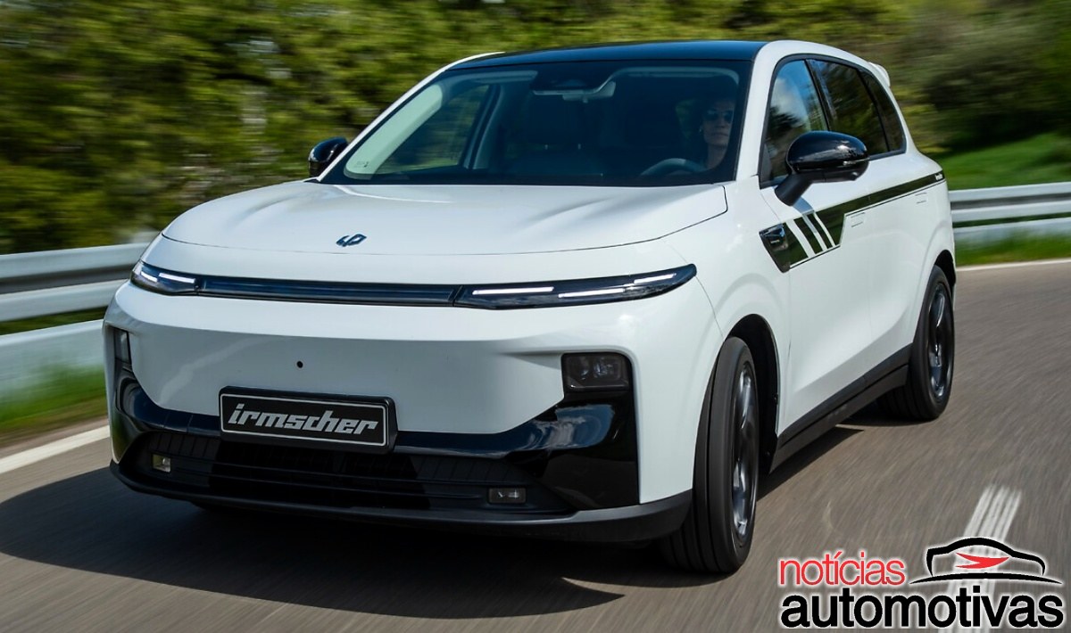 O SUV elétrico chinês que a Irmscher levou para as concessionárias alemãs chega rebaixado e com rodas 19, fechando em € 39.000 e 434 km WLTP