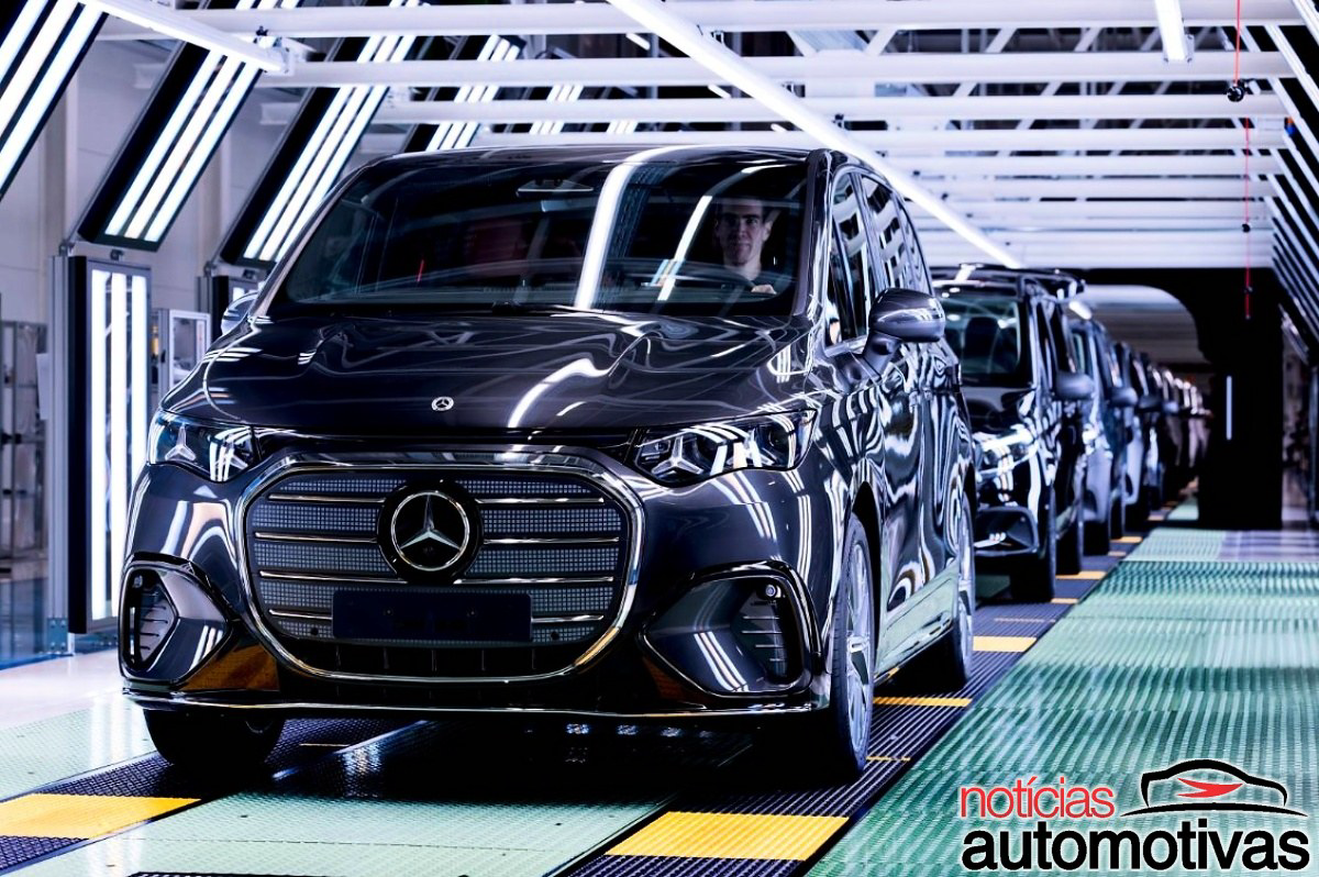 Com Classe V e Vito ainda na linha, Mercedes-Benz moderniza a planta de Vitória e inicia a produção da VLE elétrica com 800 volts