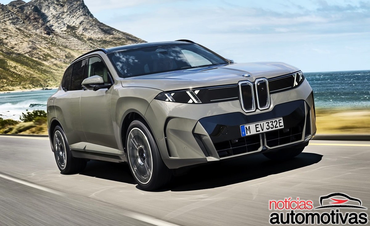 Na quinta geração, o BMW X5 troca a elegância discreta por uma frente bem mais agressiva, com duplo rim vertical e luzes em X duplo