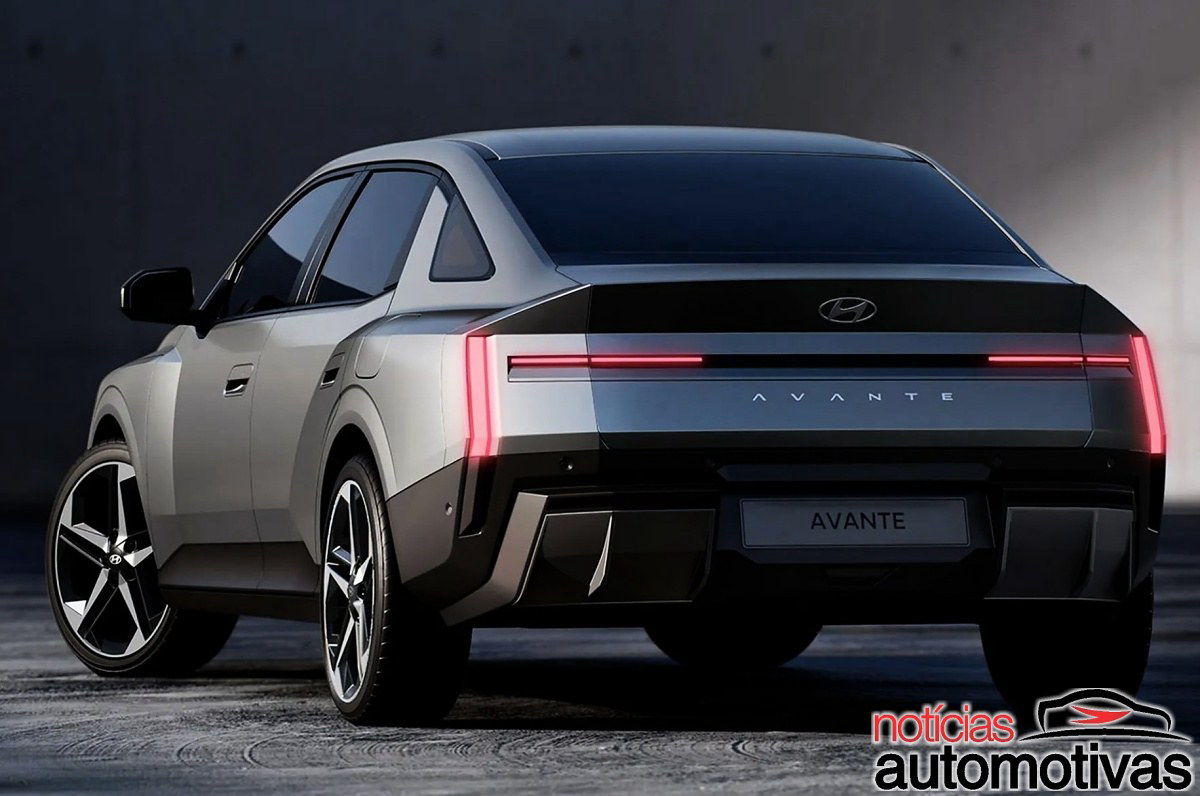 Novo Hyundai Elantra cresce e muda de cara para sair do comum; desenho com para-lamas estilo Lamborghini Urus vira destaque