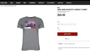 Ram Camiseta