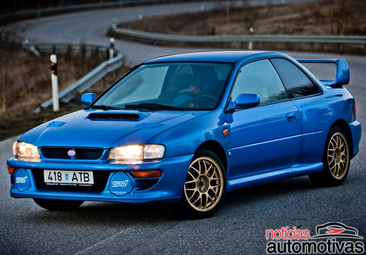 Subaru Impreza Wrx Rodas Douradas 2