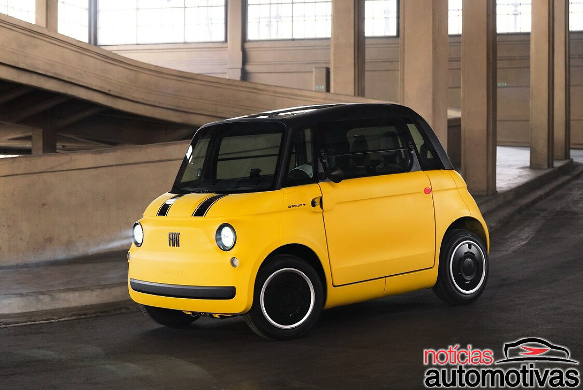 Com cidades cada vez mais apertadas, a Fiat redesenha a mobilidade e fecha um trio elétrico com Topolino, TRIS e Multiplina Concept