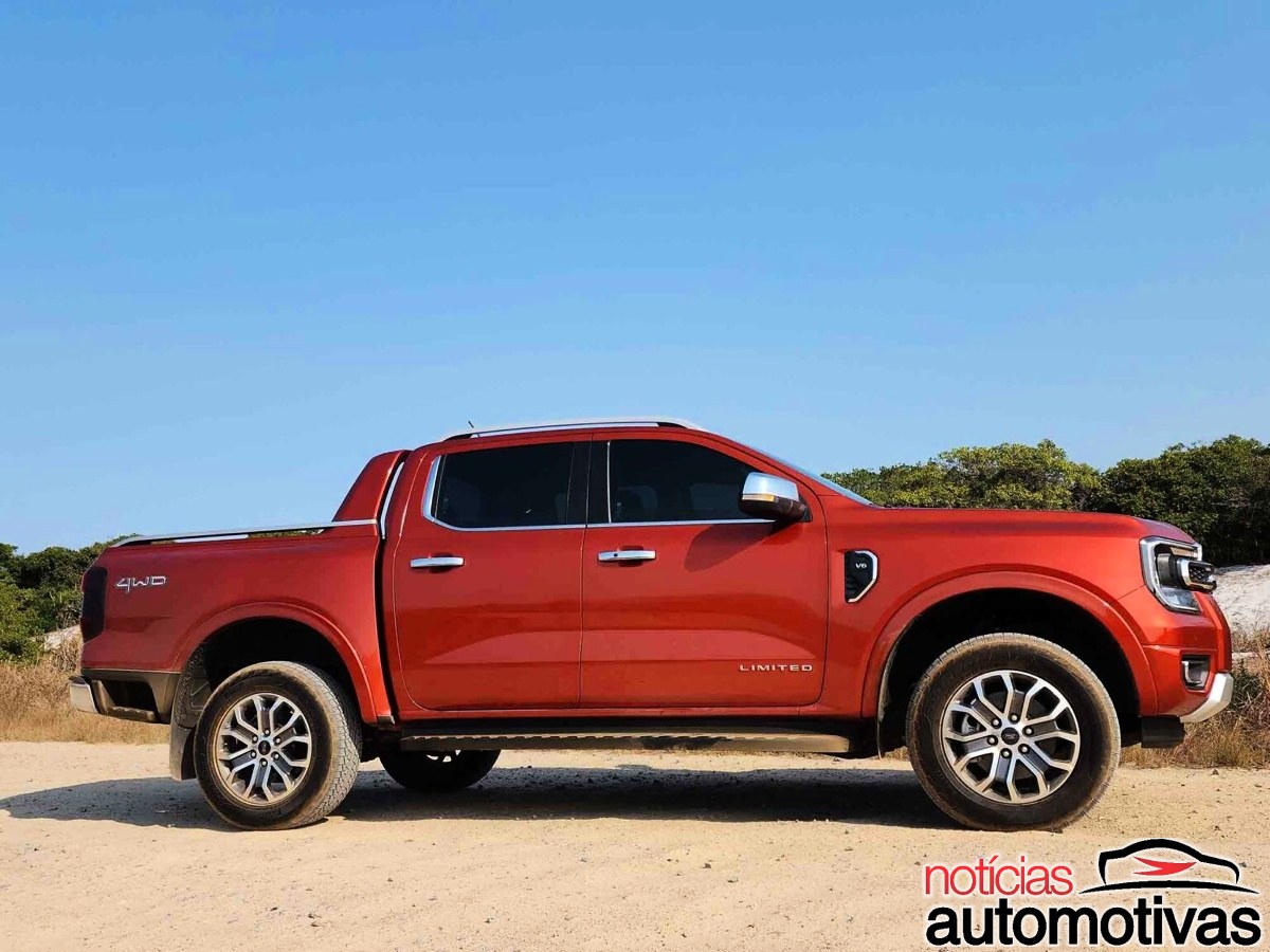Avaliacao Ford Ranger Limited V6 Laranja 3