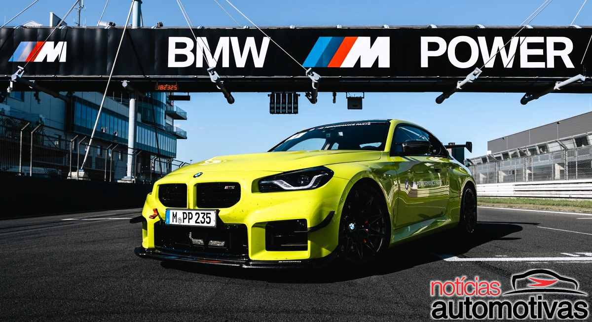 Produzido no México, o BMW M2 ganha Track Kit da M Performance e fecha o Nordschleife em 7:25, batendo o M2 CS por 0,5s