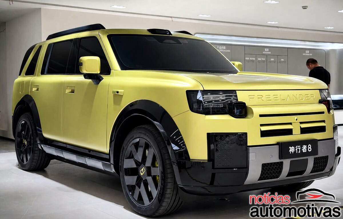 Antes de abrir as vendas, Chery e Jaguar Land Rover levam SUV de seis lugares a 30 cidades com tela panorâmica de 46,3 polegadas