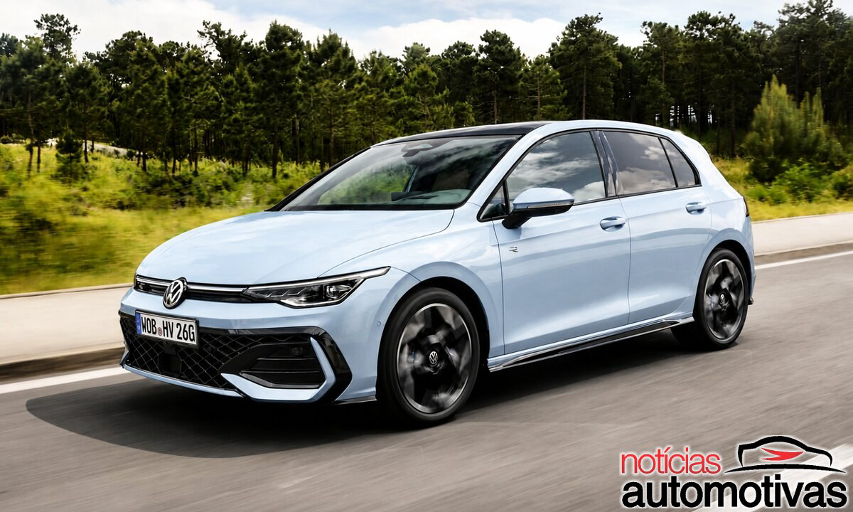 Volkswagen leva Golf e T-Roc a uma nova fase híbrida na Alemanha, mas o conjunto de 170 cv ganhará versão flex no Brasil