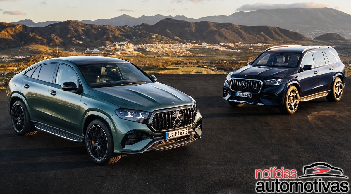 Mercedes-AMG abre encomendas dos novos GLE e GLS 63 na Alemanha com V8 renovado de 612 cv e até 280 km/h de máxima