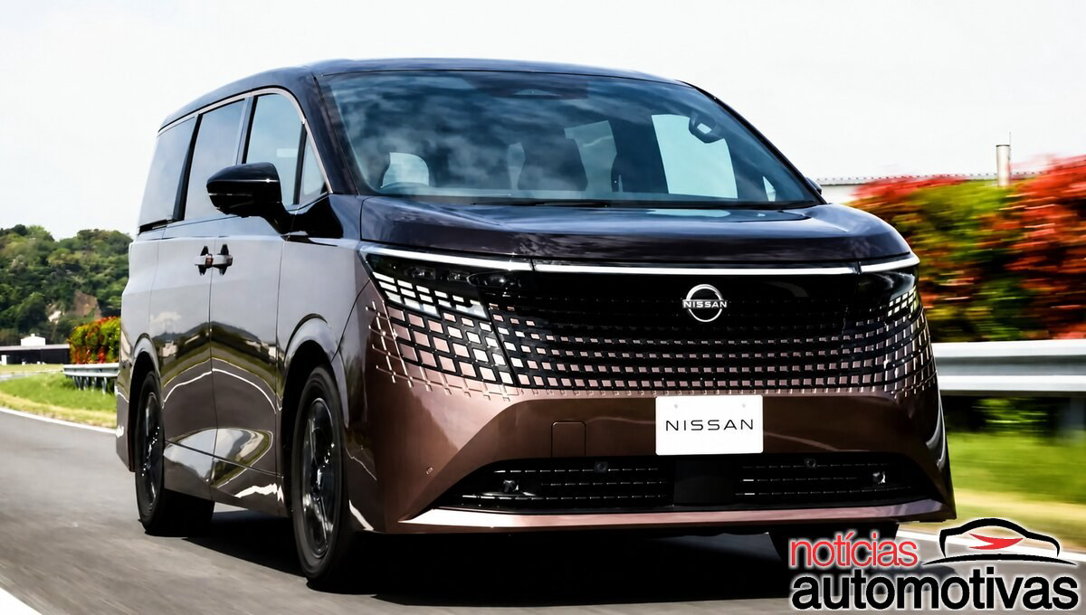 Após 16 anos sem renovação, Nissan recoloca a Elgrand no jogo das minivans de luxo e chega com 6.000 pedidos para enfrentar a Toyota Alphard