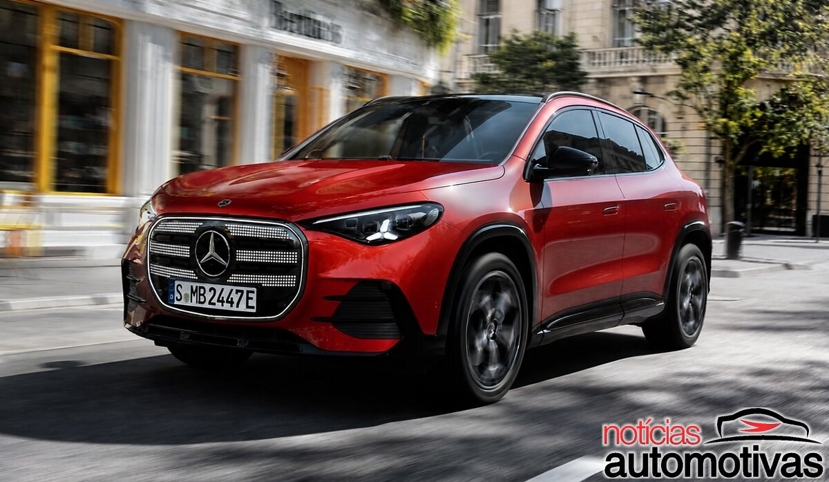 Novo Mercedes-Benz GLA estreia como SUV elétrico de acesso, adota sistema de 800 volts e recupera até 270 km em 10 minutos