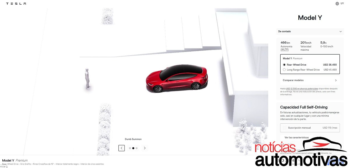 Tesla Uruguay 3