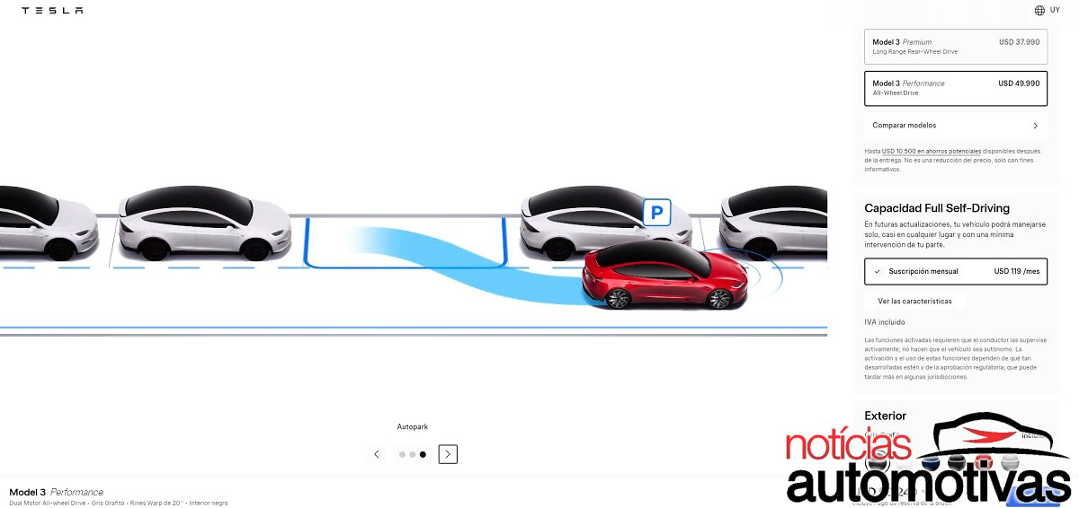 Tesla Uruguay 4