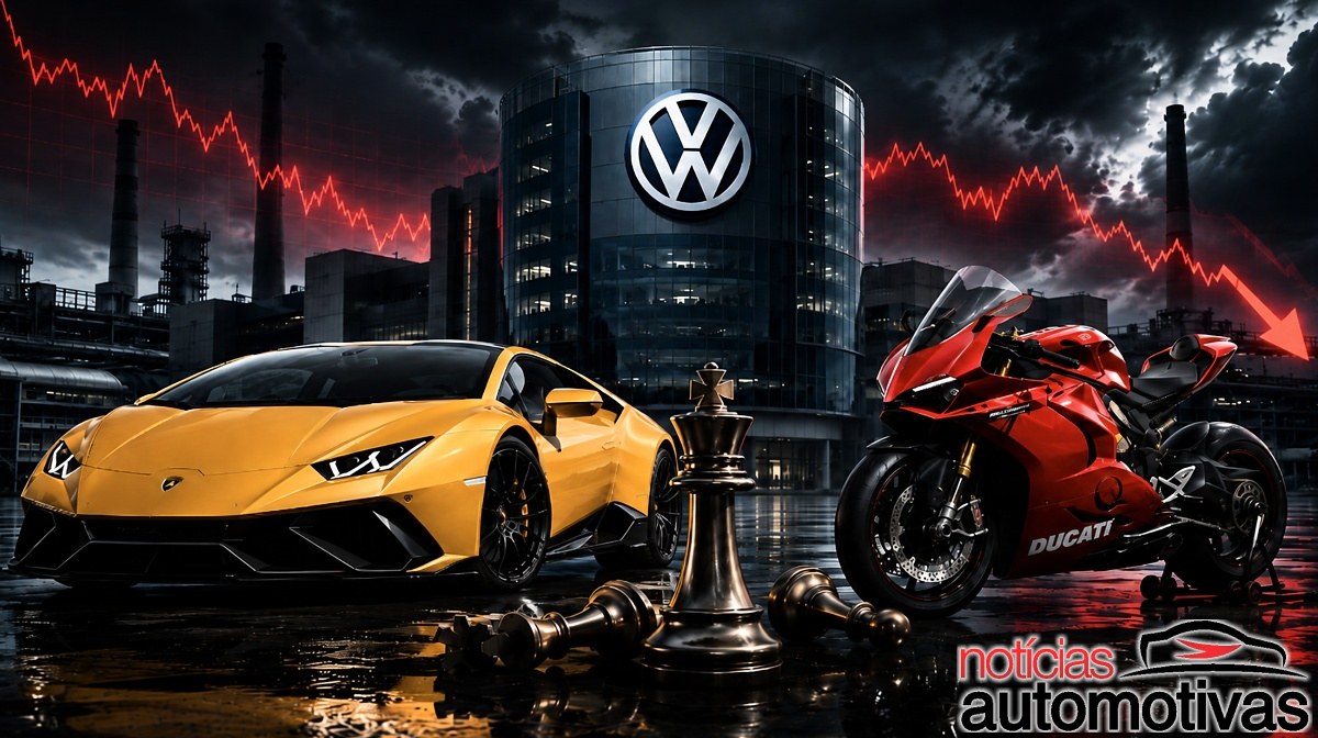 Volkswagen pode chegar a colocar Lamborghini e Ducati à venda para resolver sua situação financeira delicada