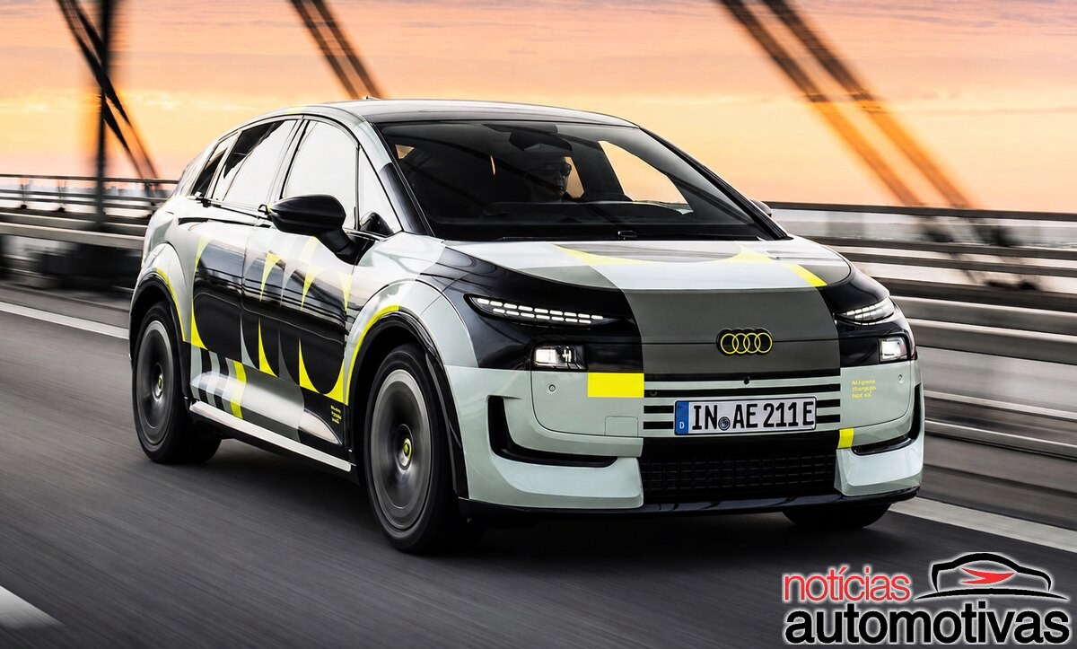 Audi prepara seu elétrico compacto mais eficiente, e o A2 e-tron poderá, com dispositivo da marca, virar backup de uma residência