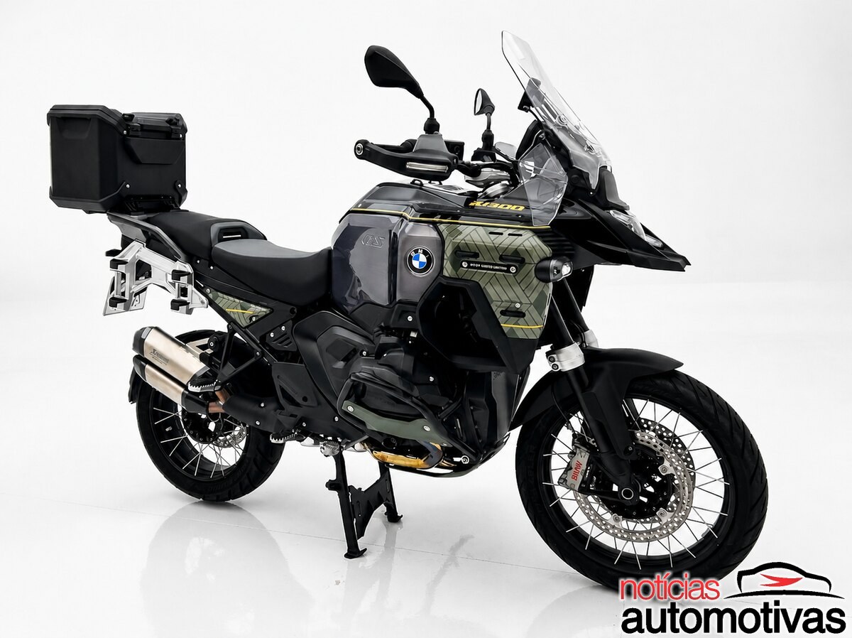 Nos 10 anos da fábrica de Manaus, BMW cria R 1300 GS Adventure exclusiva com placa numerada e embreagem automatizada ASA