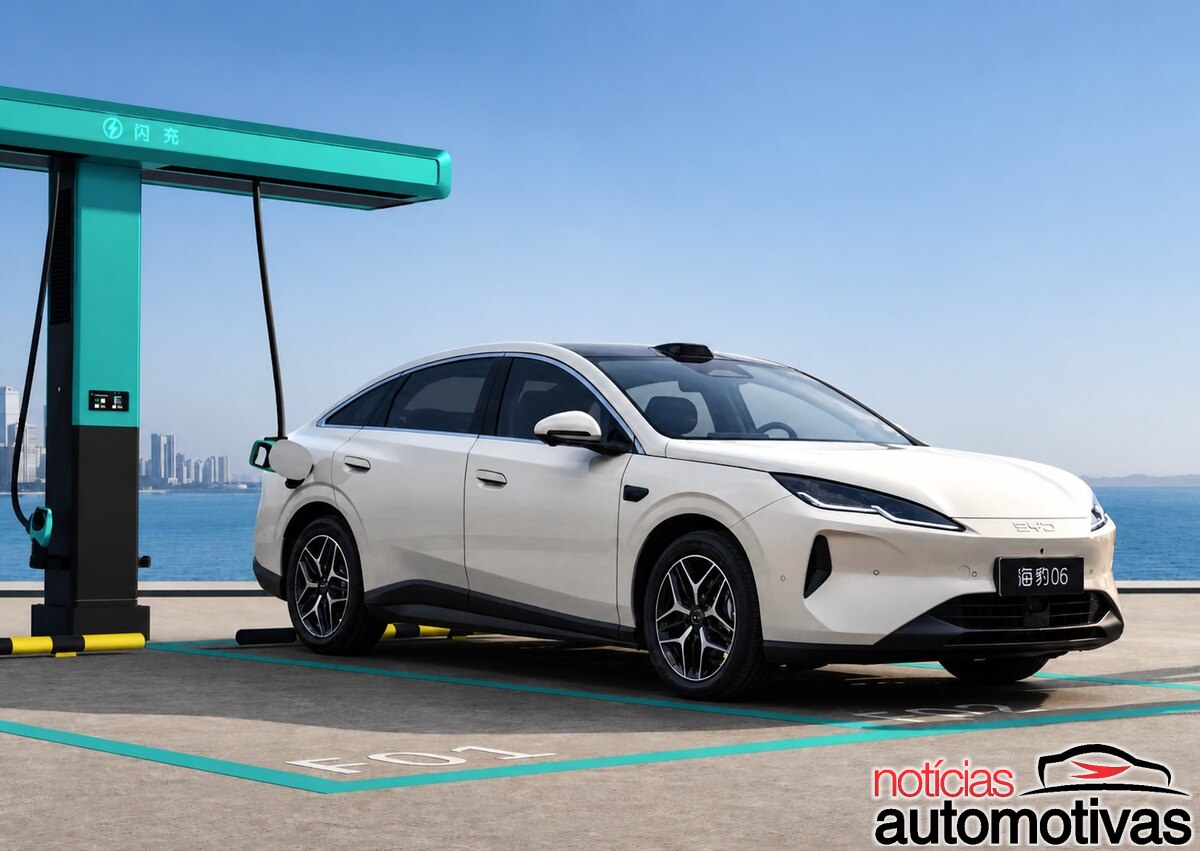 BYD renova o Seal 06 com 12 versões, três telas e LiDAR, enquanto híbrido plug-in alcança até 2.370 km na China