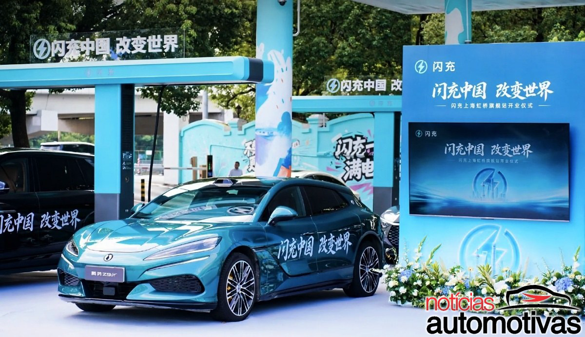 Byd Transforma Posto Em Ponto De Recarga 1