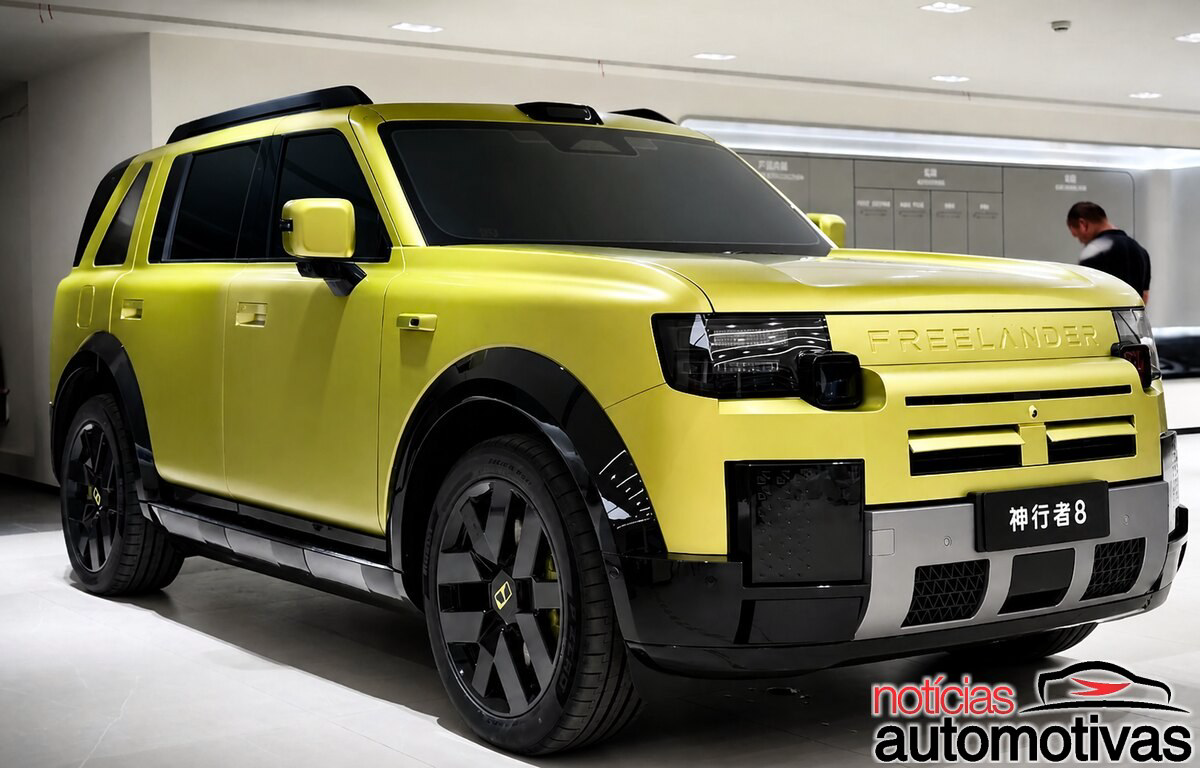 Freelander 8 inicia pré-venda por R$ 258 mil, reúne 829 cv e chega rápido ao mercado da China, mas sem os emblemas da Land Rover