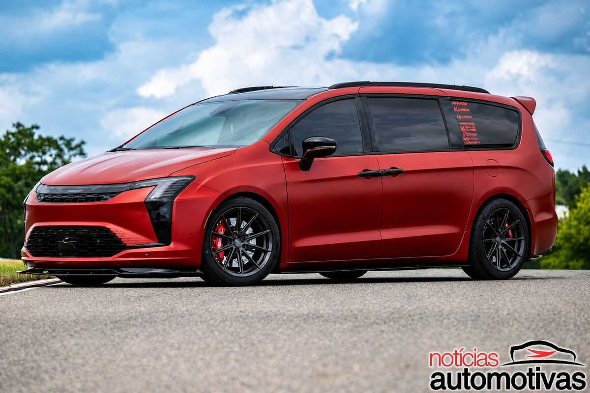 Chrysler transforma a Pacifica em dois conceitos para atrair jovens com suspensão rebaixada e rodas de até 21 polegadas