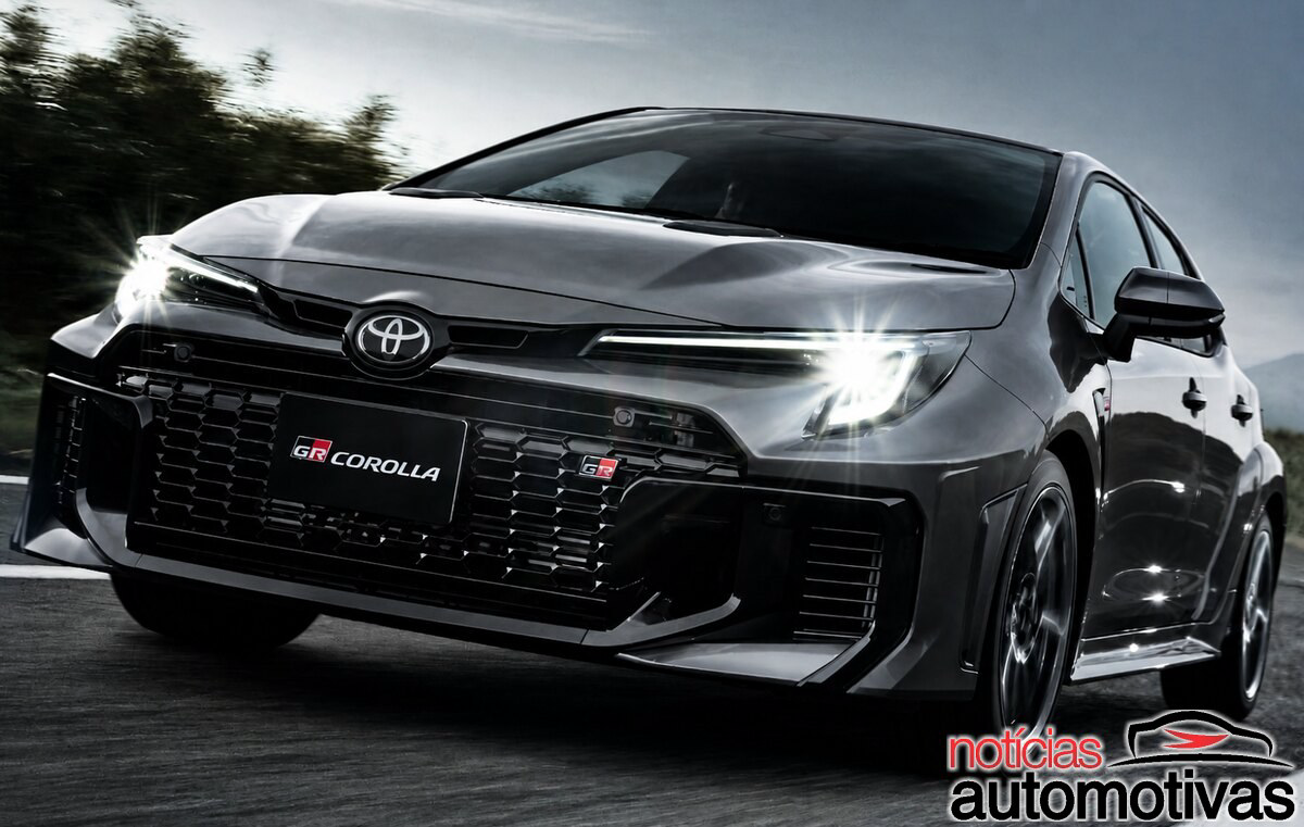 Toyota confirma novo GR Corolla no Brasil com 304 cv e câmbio manual, e esportivo será revelado em Interlagos em 2026