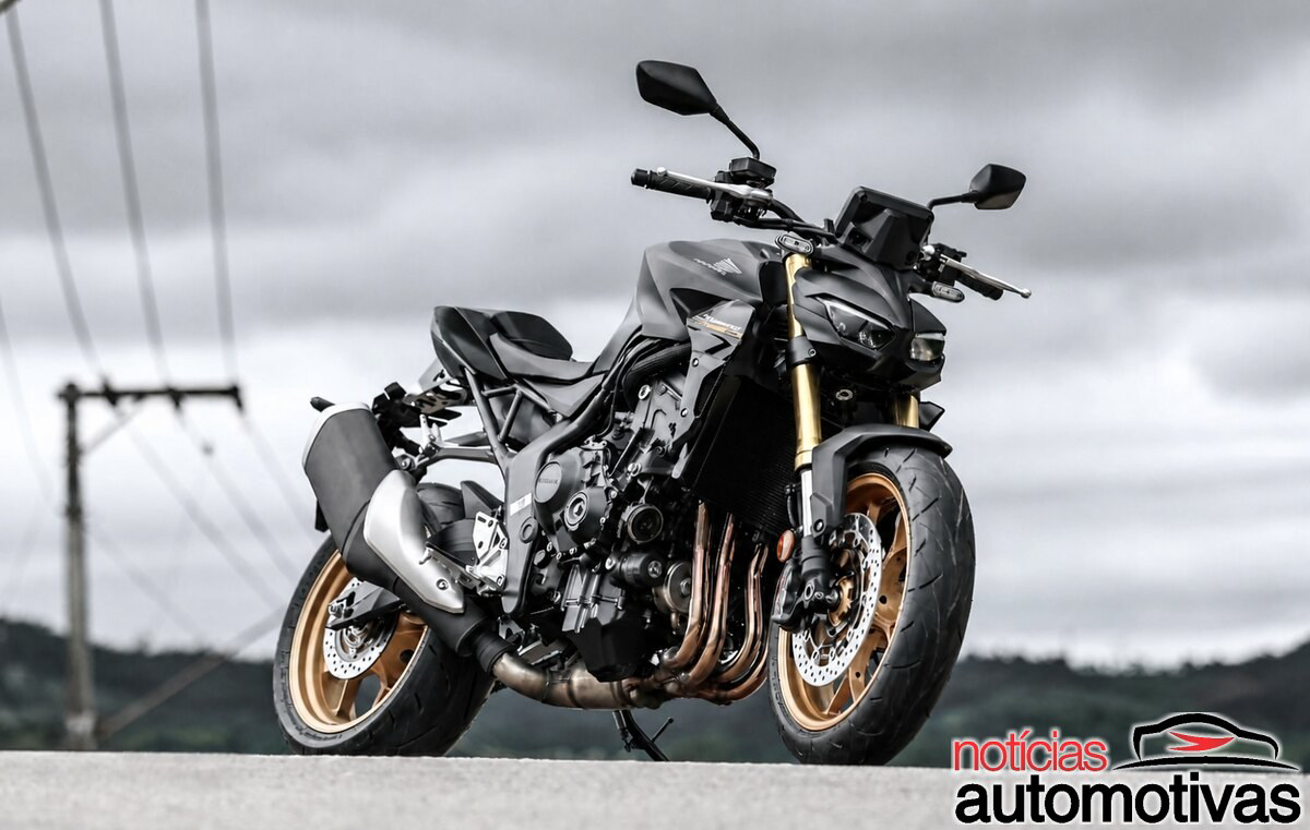 Entre R$ 68.800 e R$ 76.750, Honda CB1000 Hornet 2027 usa motor de origem Fireblade e reserva Öhlins e Brembo à versão SP