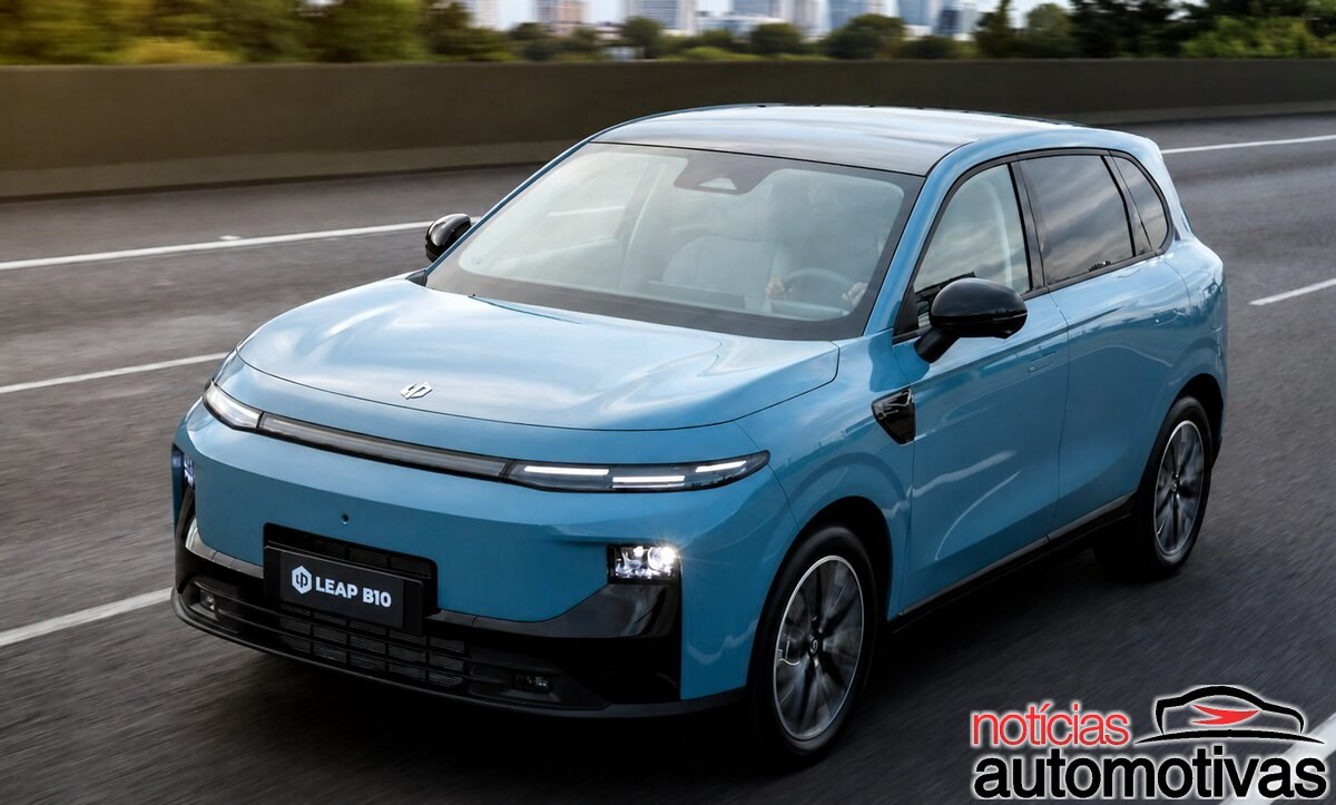 Leapmotor amplia linha de SUVs no Brasil com B10 Ultra-Híbrido, que usa gasolina sem ligar o motor diretamente às rodas