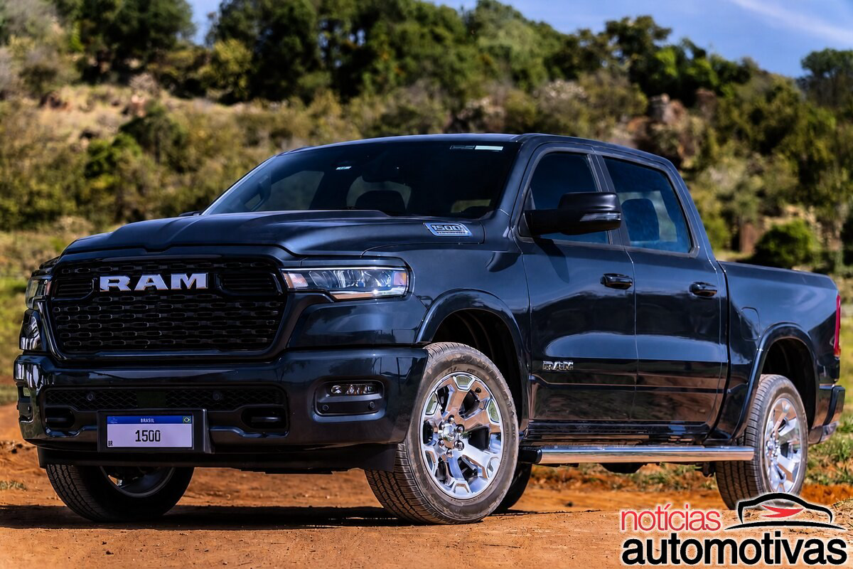 A Ram amplia sua linha de picapes grandes com a 1500 Big Horn de R$ 449.990, que chega às lojas como a mais rápida do Brasil