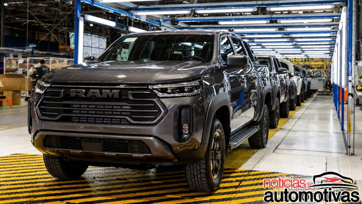 Stellantis confirma ajuste na fábrica argentina que abastece o Brasil após queda na demanda por Fiat Titano e Ram Dakota