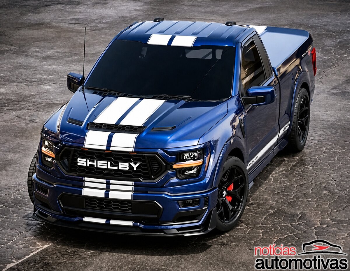 A Shelby leva a Ford F-150 2026 ao território dos esportivos com compressor mecânico e cobra R$ 591.700 pela versão de 821 cv