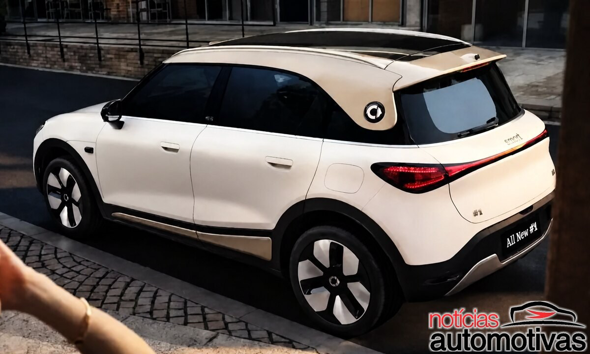 Parceria entre Geely e Mercedes renova o Smart #1 com IA, tela 2.5K e 535 km de autonomia por R$ 115,8 mil