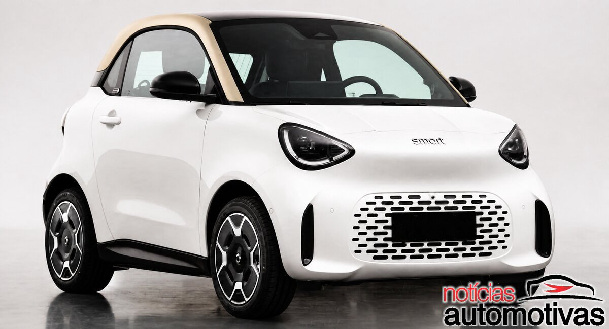 Smart #2 revela interior na China com tela flutuante, botões físicos e dois carregadores antes de retomar o lugar do ForTwo