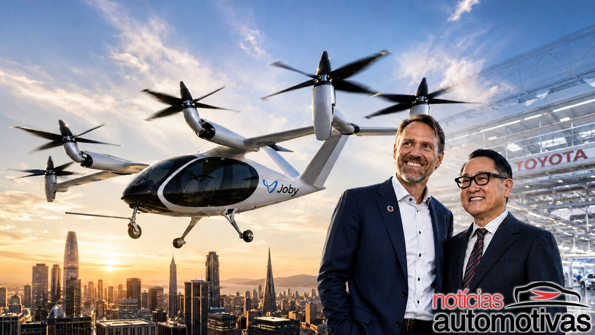 Toyota retoma projeto aéreo iniciado há um século com a Joby, e táxi elétrico promete voar a 322 km/h com ruído 100 vezes menor