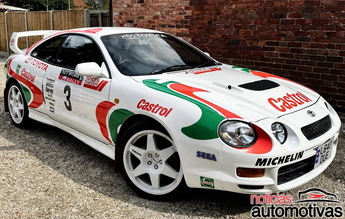Ícone dos ralis e do SEGA Rally, Celica GT-Four ST205 1994 com tração integral reaparece por R$ 168 mil e traz preparação HKS