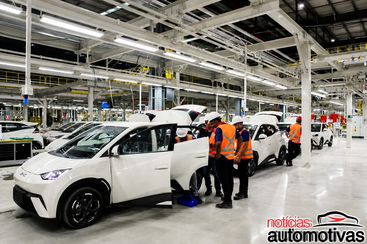BYD acelera vendas fora da China, amplia produção no Brasil e projeta chegar a 2,5 milhões de carros no exterior em 2027
