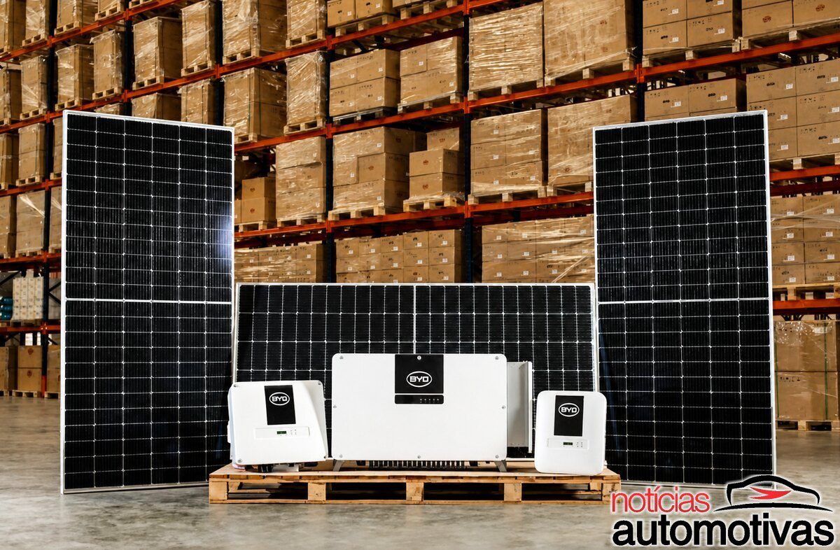 BYD começa a vender kit de energia solar com parcelas de R$ 512 em suas 233 concessionárias do Brasil